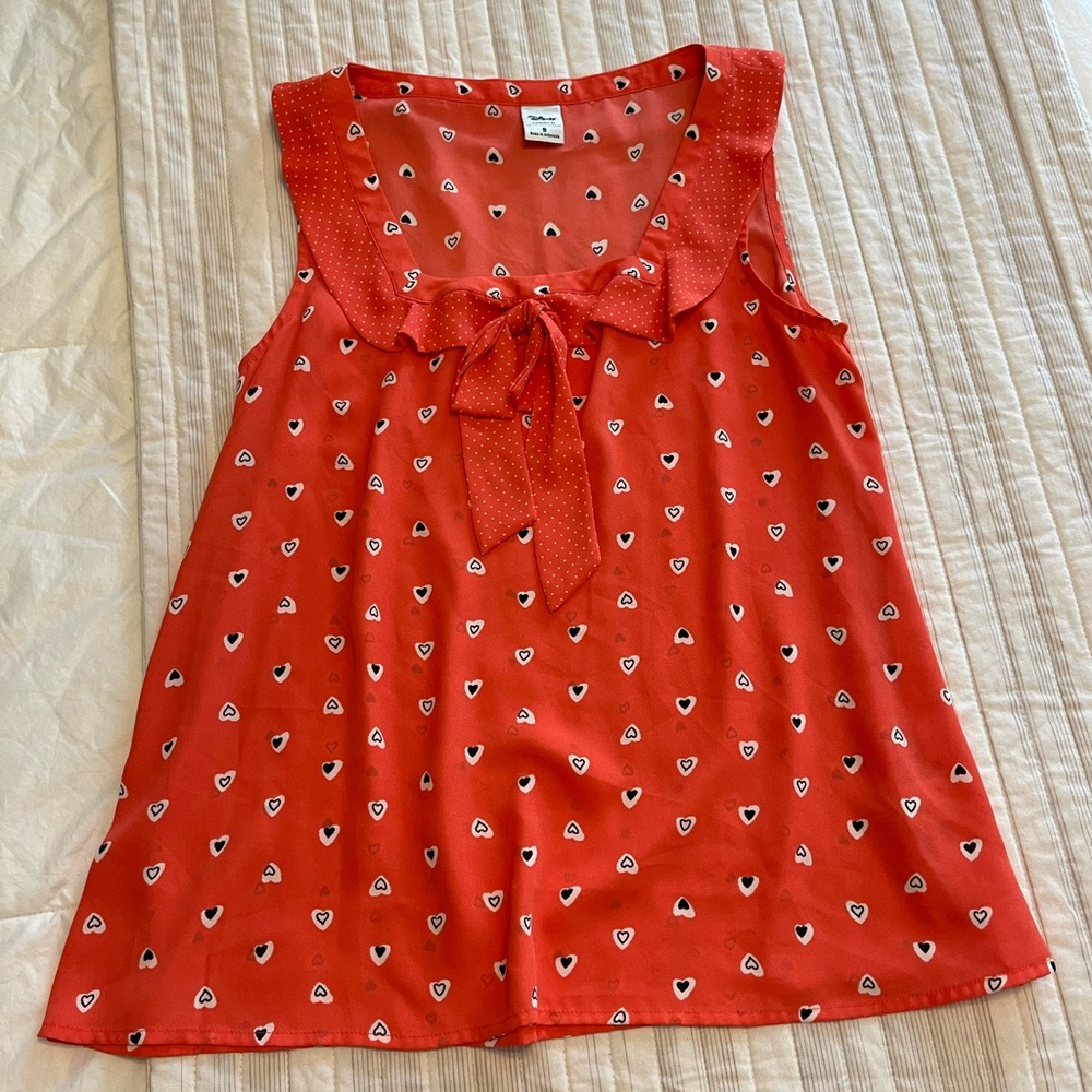 LC Lauren Conrad Heart Blouse